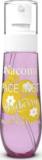 Изображение Nacomi Face Mist Vegan Natural Bluberry mgiełka do ciała i twarzy o zapachu Borówki 80ml