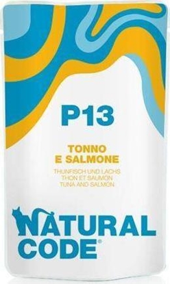 Attēls no Natural Line s.r.l NATURAL CODE KOT sasz.70g P13 TUŃCZYK ŁOSOŚ