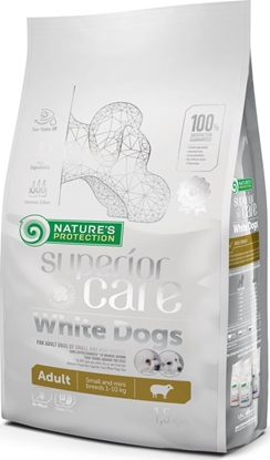 Изображение Nature’s Protection Superior Care White Dogs Adult Small - Karma dla psów białych małych ras  1,5 kg