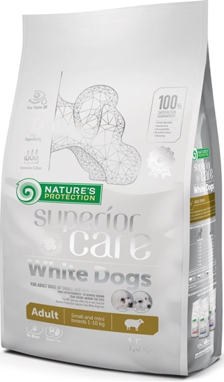 Picture of Nature’s Protection Superior Care White Dogs Adult Small - Karma dla psów białych małych ras  1,5 kg