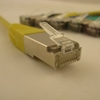 Picture of NetRack patchcord RJ45, osłonka zalewana, kat. 5e FTP, 10m Żółty (BZPAT10FY)