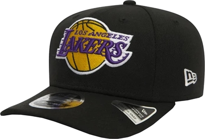 Attēls no New Era New Era 9FIFTY Los Angeles Lakers NBA Stretch Snap Cap 11901827 Czarne S/M