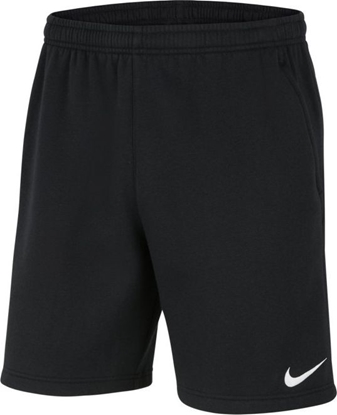 Attēls no Nike Spodenki Nike Park 20 Fleece Short Junior CW6932 010 CW6932 010 czarny XS (122-128cm)