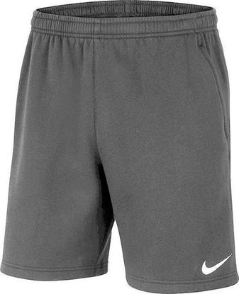 Attēls no Nike Spodenki Nike Park 20 Fleece Short Junior CW6932 071 CW6932 071 szary XS (122-128cm)