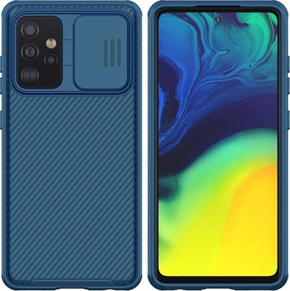 Attēls no Nillkin Etui Nillkin CamShield Pro do Samsung Galaxy A52 5G/4G (Niebieskie) uniwersalny