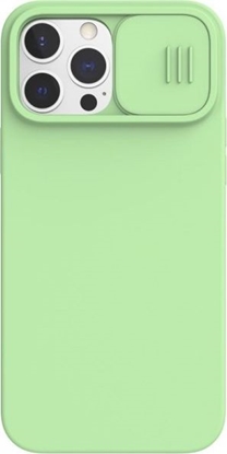 Attēls no Nillkin Nillkin CamShield Silky Magnetic - Etui Apple iPhone 13 Pro Max z osłoną aparatu (Mint Green)