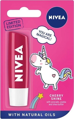 Picture of Nivea Pielęgnująca pomadka do ust Cherry Shine 5,5ml