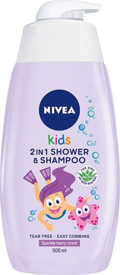 Изображение Nivea Żel do mycia ciała 2w1 jagoda