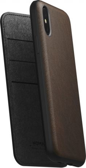 Picture of Nomad NOMAD Folio Leather Rugged Rustic Brown | iPhone Xs Max