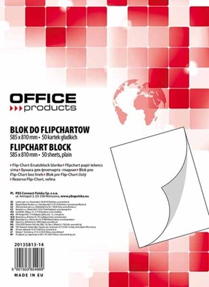 Изображение Office Products Blok do Flipchar 58.5 x 81cm, 50 kartek (20135813-14)
