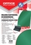Picture of Office Products Okładki do bindowania OFFICE PRODUCTS, karton, A4, 250gsm, błyszczące, 100szt., zielone