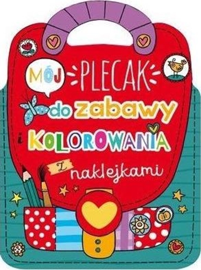 Picture of Olesiejuk Mój plecak do zabawy i kolorowania z naklejkami