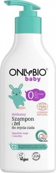 Picture of Only Bio Baby delikatny szampon i żel do mycia ciała od 1. dnia życia 300ml