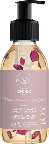 Picture of Only Bio Ritualia Joy Make-Up Remover and Face Massage Oil olejek do demakijażu i masażu twarzy 150ml