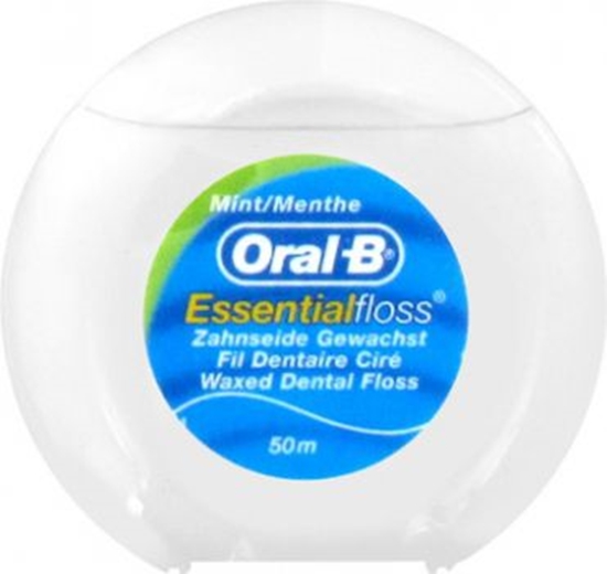 Изображение Oral-B Essential Floss (U) nić dentystyczna miętowa 50m