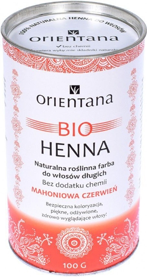 Picture of Orientana BIO Henna Mahoniowa Czerwień 100g