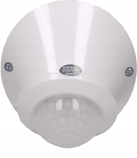 Изображение Orno czujnik ruchu PIR 800W 180°/360° IP65 biały (OR-CR-256)