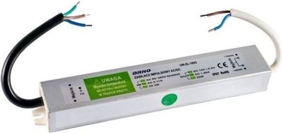 Picture of Orno Zasilacz do oświetlenia LED 90-265V AC/12V DC 20W IP67 (OR-ZL-1603)