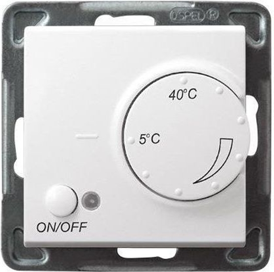 Изображение Ospel SONATA Regulator temperatury czujnik napowietrzny biały (RTP-1RN/m/00)