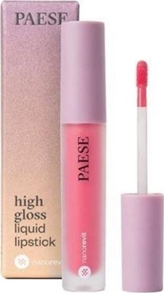 Attēls no Paese PAESE_Nanorevit High Gloss Liquid Lipstick pomadka w płynie do ust 55 Fresh Pink 4.5ml