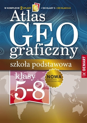 Attēls no Pakiet: Atlas geog. Szkoła podstawowa 5 -8 klasa