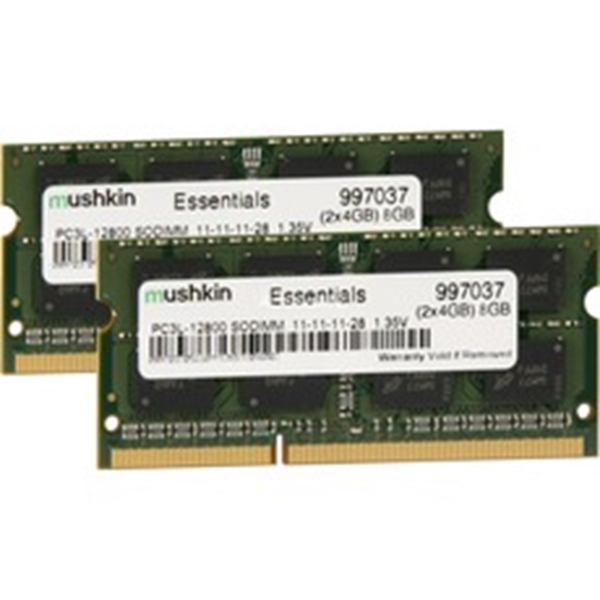 Picture of Pamięć do laptopa Mushkin Essentials, SODIMM, DDR3L, 8 GB, 1600 MHz, CL11 (997037)