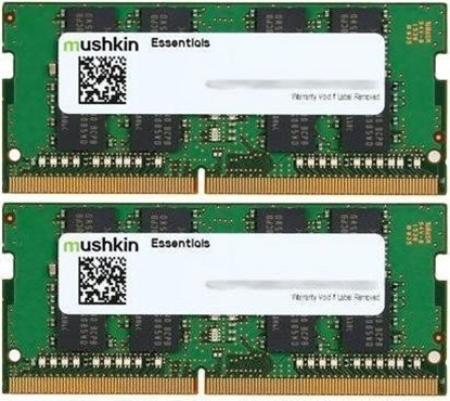 Attēls no Pamięć do laptopa Mushkin Essentials, SODIMM, DDR4, 16 GB, 2400 MHz, CL17 (MES4S240HF8GX2)