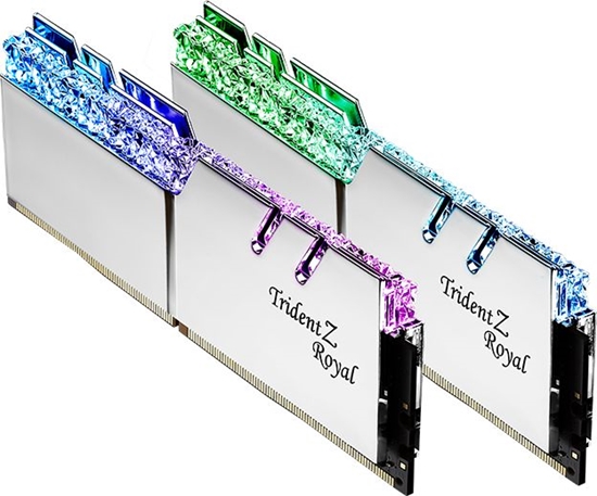 Picture of Pamięć PC - DDR4 32GB (2x16GB) TridentZ Royal RGB 4800MHz CL20 XMP2 Silver 