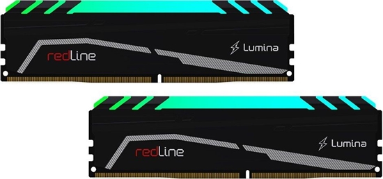 Picture of Pamięć Mushkin Redline Lumina, DDR4, 16 GB, 4133MHz, CL19 (MLA4C413KOOP8GX2)