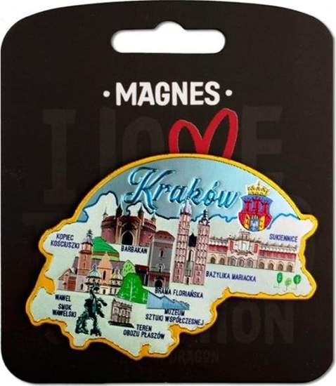 Picture of Pan Dragon Magnes I love Poland Kraków ILP-MAG-A-KRA-24