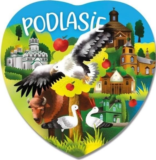 Picture of Pan Dragon Magnes I love Poland Podlasie ILP-MAG-C-POD-16