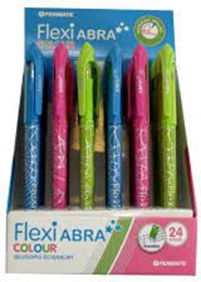 Изображение Penmate Długopis ścieralny Flexi Abra Colour(24szt)PENMATE