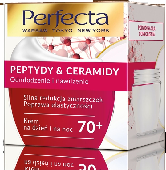 Изображение Perfecta Peptydy & Ceramidy 70+ Krem silna redukcja zmarszczek i uelastycznienie