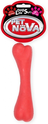 Picture of Pet Nova TPR Bone Red 16cm