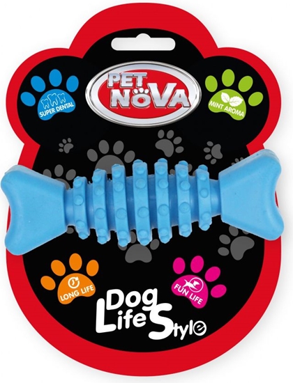 Изображение Pet Nova TPR Superdentbone Blue 12cm