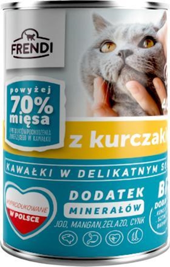 Picture of Pet Republic Frendi kawałki kurczaka w delikatnym sosie dla kota 400g