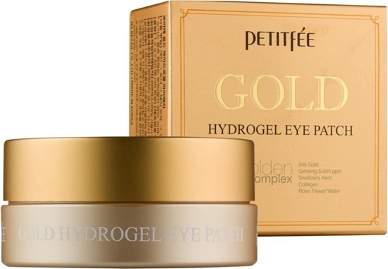 Picture of Petitfee PETITFEE_Gold Hydrogel Eye Patch hydrożelowe platki pod oczy 60szt.