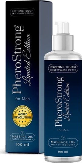 Picture of Pherostrong PHEROSTRONG_Limited Edition For Men Massage Oil With Pheromones olejek do masażu 100ml