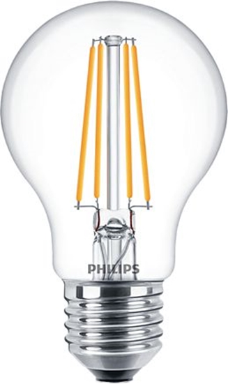 Picture of Philips Classic LEDbulb Fila 7W, A60, E27, 827, extra clear (PH-74273000)