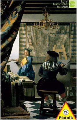 Picture of Piatnik Vermeer, Alegoria malarstwa, 1000 elementów (77842)