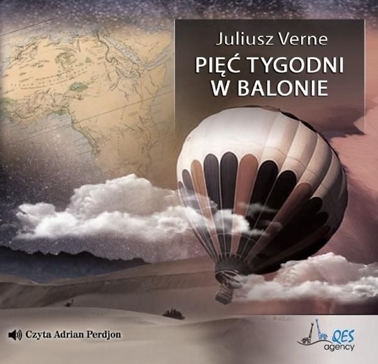 Изображение Pięć tygodni w balonie audiobook