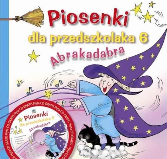 Изображение Piosenki dla przedszkolaka 6 Abrakadabra (103512)