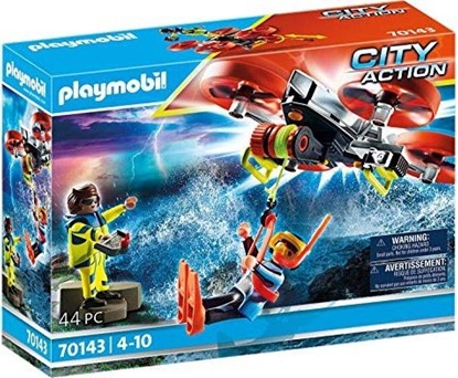 Picture of Playmobil Ratowanie Nurka Dronem (70143)