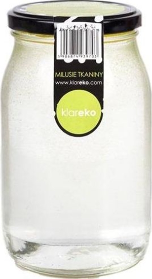 Изображение Płyn do płukania Klareko Klareko, Milusie Tkaniny, Pomarańcza i Lawenda, słoik 900 ml