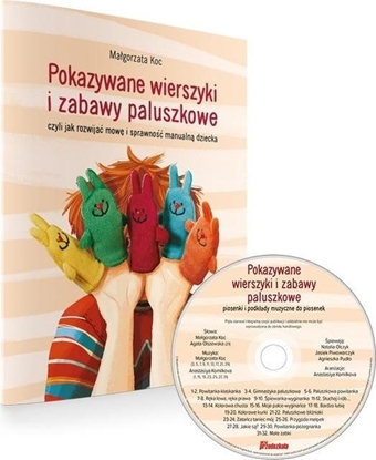 Изображение Pokazywane wierszyki i zabawy paluszkowe + CD