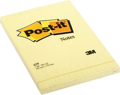 Picture of Post-it Bloczki Samoprzylepne Klasyczne, 102 X 152 Mm (3M0525)