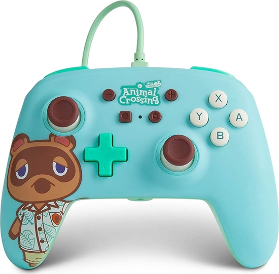 Изображение Pad PowerA przewodowy Animal Crossing Tom Nook (1521519-01)