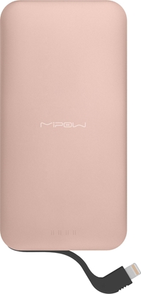 Изображение Powerbank MiPow Power Cube 5000mAh Różowe złoto