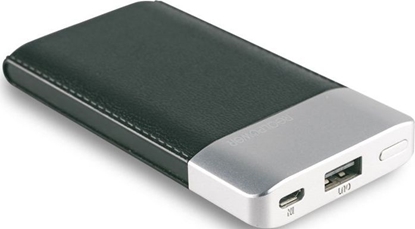 Изображение RealPower Powerbank PB-4000 Fashion Black           4.000mAh