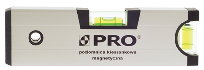 Attēls no PRO Poziomica anodowana z magnesem kieszonkowa 17cm (100-A6-017)